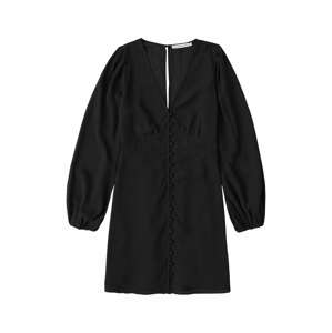 Abercrombie & Fitch Košilové šaty  černá