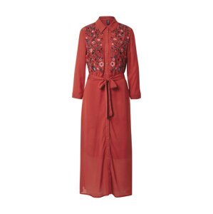 Y.A.S Košilové šaty 'Savanna'  červená / mix barev