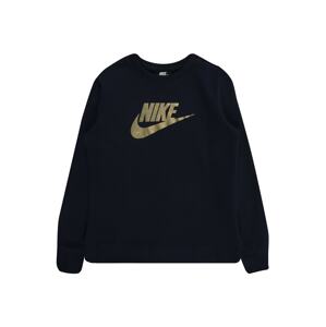 Nike Sportswear Mikina  zlatá / námořnická modř