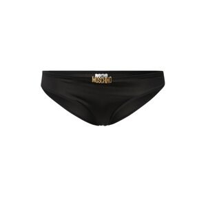 Moschino Underwear Kalhotky  černá / zlatá