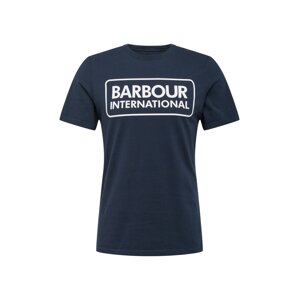 Barbour International Tričko 'Essential'  námořnická modř / bílá
