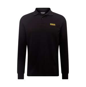Barbour International Tričko  černá / zlatě žlutá