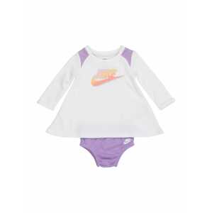 Nike Sportswear Šaty  bílá / fialová