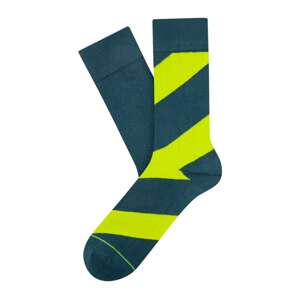 CHEERIO* Ponožky  svítivě žlutá / trávově zelená