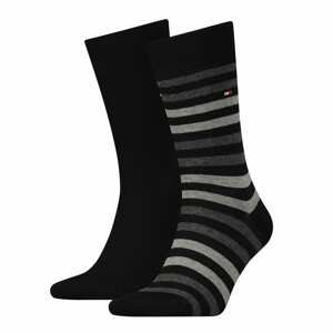 Tommy Hilfiger Underwear Ponožky  černá / šedá / tmavě modrá