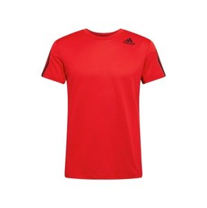 ADIDAS SPORTSWEAR Funkční tričko světle červená / černá