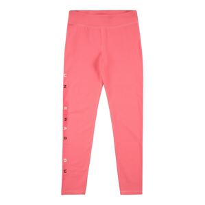 UNDER ARMOUR Sportovní kalhoty  světle růžová / bílá / černá