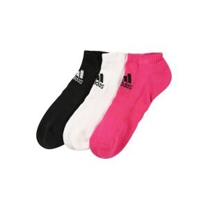 ADIDAS PERFORMANCE Sportovní ponožky 'CUSH'  černá / pink / bílá