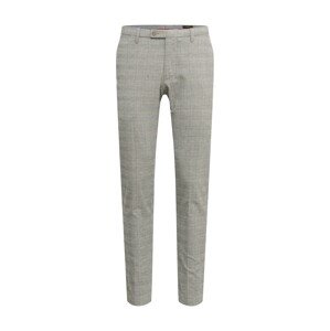 CINQUE Chino kalhoty 'CIBRAVO'  šedý melír / světle hnědá / bílá