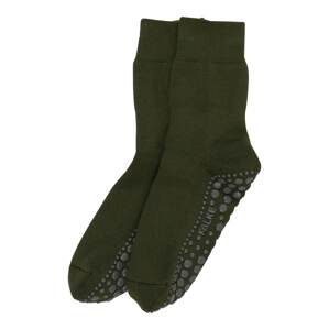 FALKE Ponožky  tmavě zelená / šedá