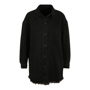 Missguided Petite Košilové šaty  černá