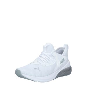 PUMA Sportovní boty  světle šedá / bílá