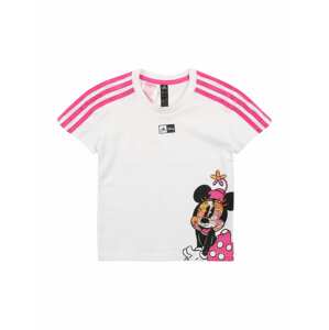 ADIDAS PERFORMANCE Funkční tričko  offwhite / pink / černá / oranžová
