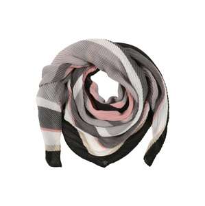 ESPRIT Šátek  šedá / bílá / antracitová / růžová