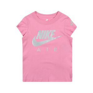 Nike Sportswear Shirt 'FUTURA'  růžová / šedá