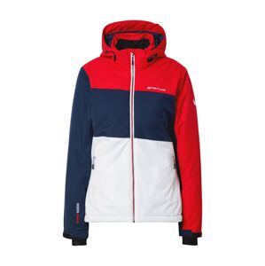 Whistler Outdoorová bunda 'Kamille W Ski Jacket W-PRO 10000'  světle červená / tmavě modrá / bílá