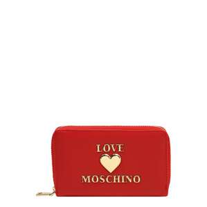 Love Moschino Peněženka  červená / zlatá