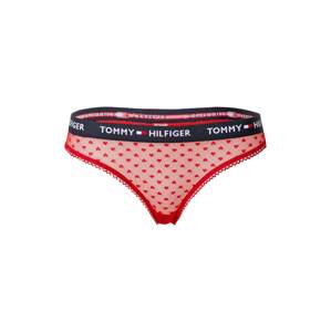 Tommy Hilfiger Underwear Tanga  červená / noční modrá / bílá