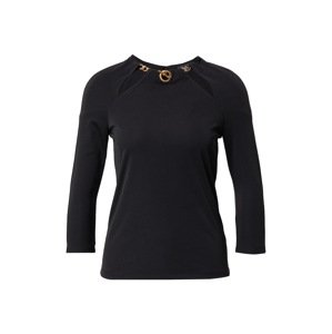Lauren Ralph Lauren Shirt 'VALASSA'  černá / zlatá