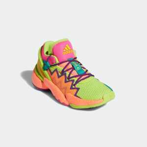 ADIDAS PERFORMANCE Sportovní boty 'D.O.N.'  korálová / světle zelená / lilek / svítivě růžová