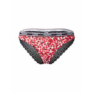 Tommy Hilfiger Underwear Kalhotky  červená / bílá / černá