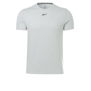 Reebok Sport Funkční tričko světle šedá / černá