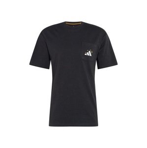 ADIDAS PERFORMANCE Funkční tričko 'Mandala'  černá / modrá / bílá / žlutá