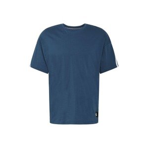 ADIDAS PERFORMANCE Funkční tričko  bílá / černá / chladná modrá