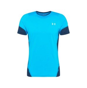 UNDER ARMOUR Funkční tričko 'Rush'  námořnická modř / světlemodrá
