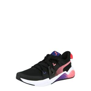 PUMA Sportovní boty  modrá / černá / světle růžová / bílá