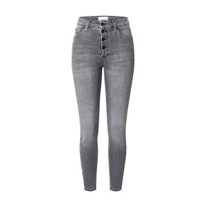 Calvin Klein Jeans Džíny  šedá džínová / černá / bílá