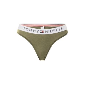 Tommy Hilfiger Underwear Tanga  khaki / bílá