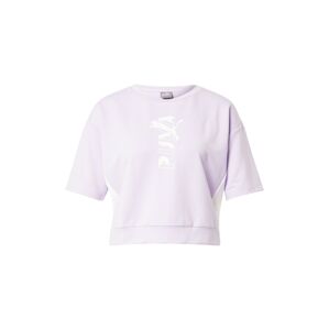 PUMA Funkční tričko  světle fialová / bílá