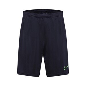 NIKE Sportovní kalhoty  zelená / černá