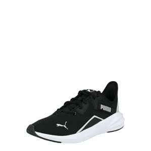 PUMA Sportovní boty 'Platinum'  stříbrná / černá / bílá