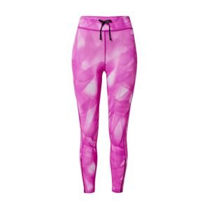 NIKE Sportovní kalhoty 'Run Division'  pink / bílá
