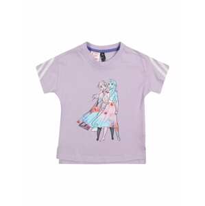 ADIDAS PERFORMANCE Funkční tričko  světle fialová / bílá / tyrkysová / růžová / grafitová
