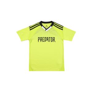ADIDAS PERFORMANCE Funkční tričko 'Predator'  svítivě zelená / černá / bílá