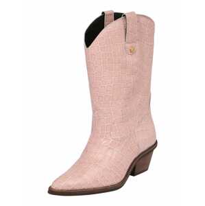 Fabienne Chapot Kovbojské boty 'Holly'  světle růžová / béžová