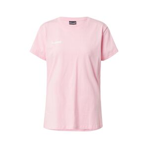Hummel Funkční tričko světle růžová / bílá