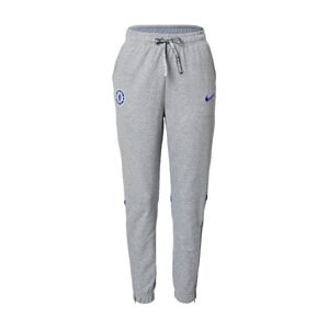 NIKE Sportovní kalhoty 'Chelsea FC'  námořnická modř / šedá