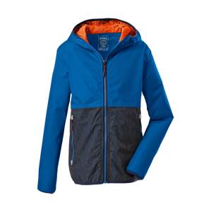 KILLTEC Outdoorová bunda 'Lyse'  královská modrá / noční modrá / oranžová