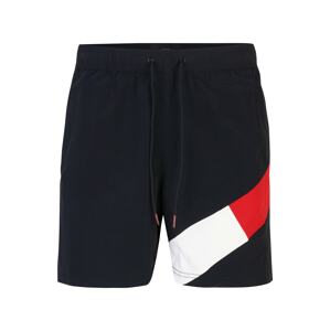 Tommy Hilfiger Underwear Plavecké šortky  marine modrá / červená / bílá