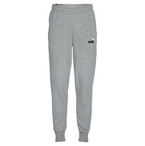 PUMA Sportovní kalhoty šedý melír / černá / bílá