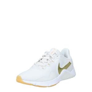 NIKE Sportovní boty 'Legend Essential 2'  zlatá / bílá