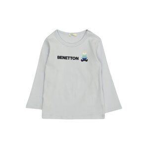 UNITED COLORS OF BENETTON Shirt  světle šedá / námořnická modř / černá / světle zelená / starobéžová