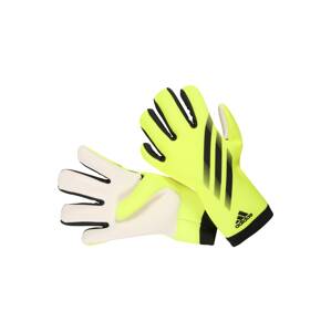 ADIDAS PERFORMANCE Sportovní rukavice 'X GL TRN'  svítivě žlutá / bílá / černá