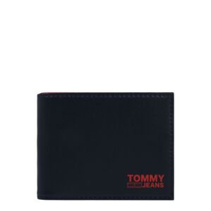 Tommy Jeans Peněženka 'ESSENTIAL'  námořnická modř / červená