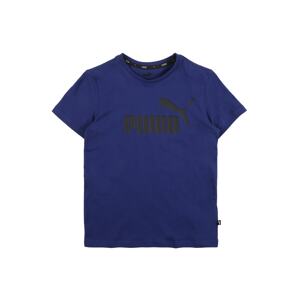 PUMA Funkční tričko  černá / tmavě modrá