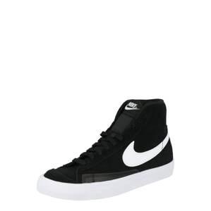Nike Sportswear Kotníkové tenisky  černá / bílá